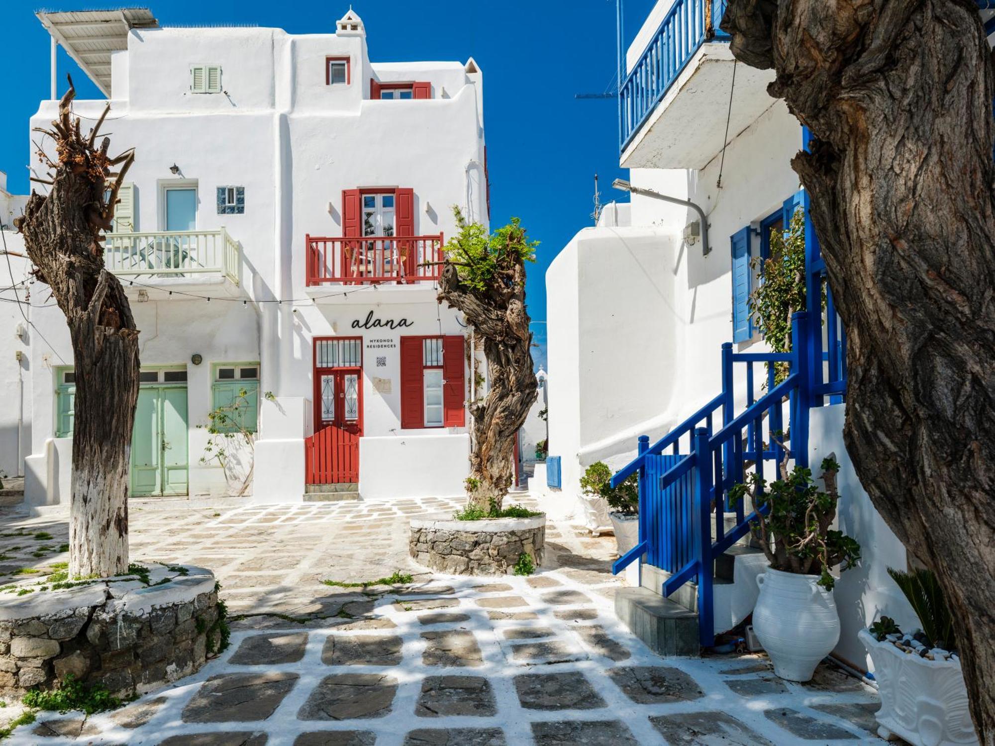Alana Mykonos Hotel Mykonos Town Ngoại thất bức ảnh